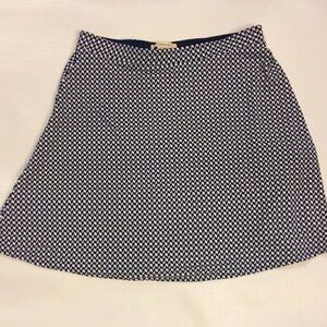 41hawthorn Navy and white medium skirt
